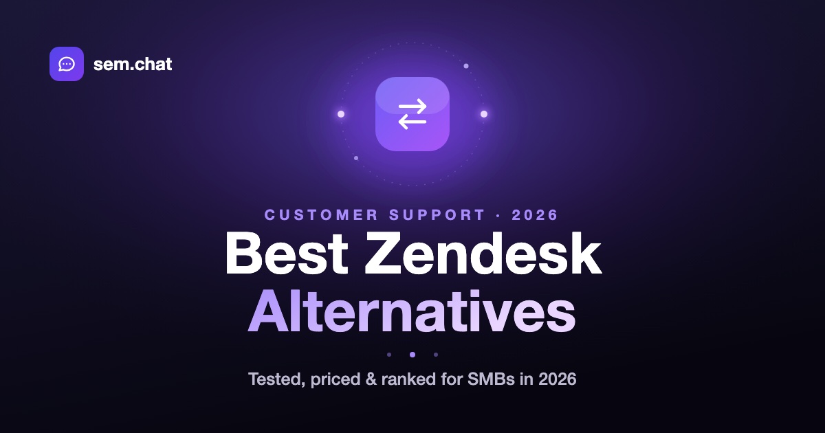 Best Zendesk Alternatives in 2026 - We Tested 7